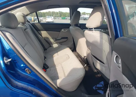 2015 Honda Civic Ex из США, поврежденный, VIN 19XFB2F80FE203418